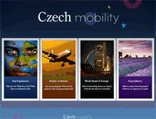 Tablet Screenshot of mobility-czech.com